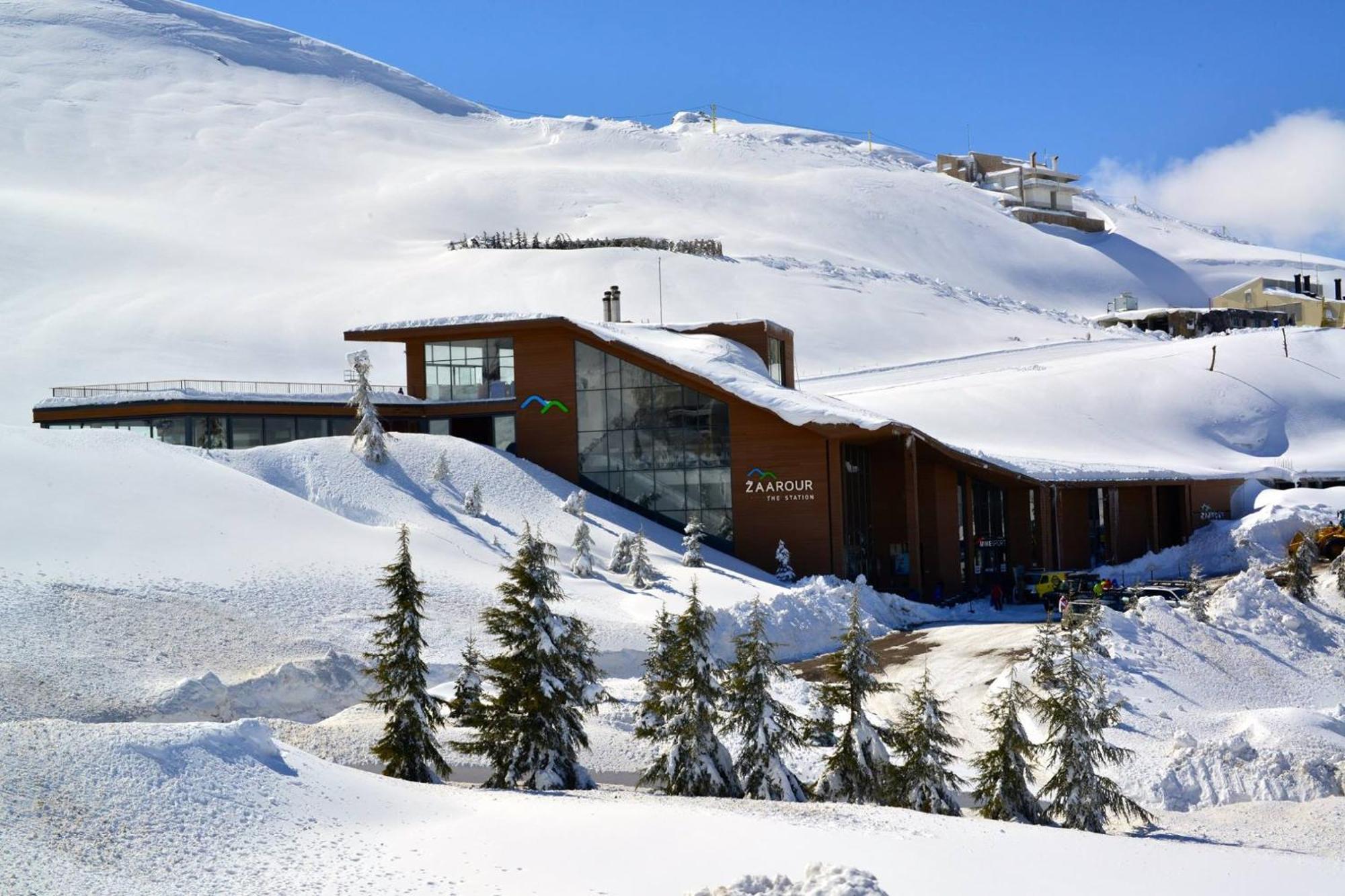 Le Grand Chalet Zaarour Bed & Breakfast Aley Bagian luar foto